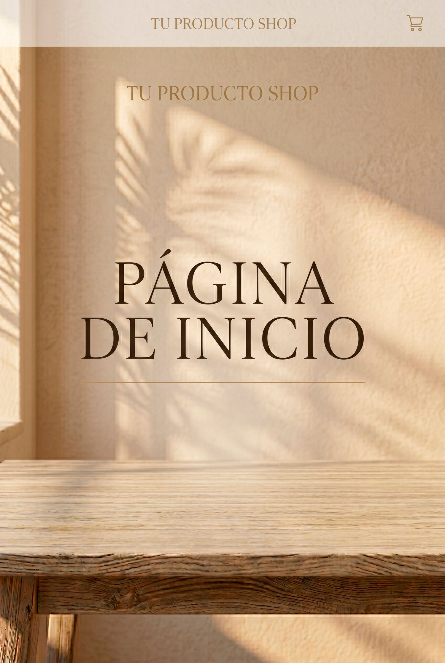 Página de inicio