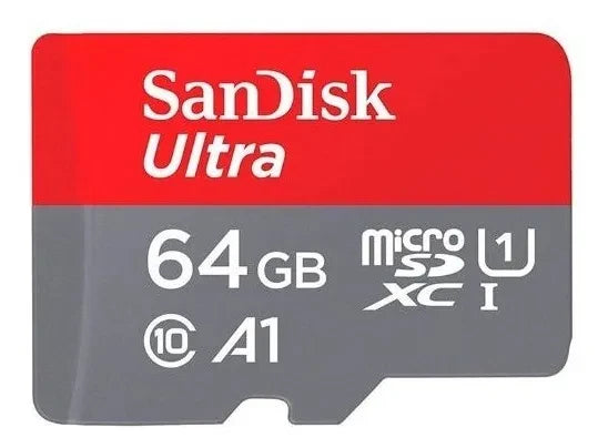 Tarjeta Microsd 64gb Clase 10 Sandisk Ul