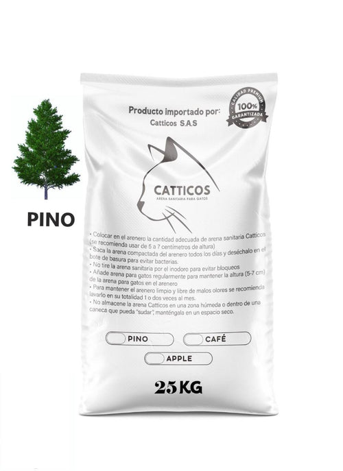 ARENA SANITARIA  PARA GATO AROMATIZADA