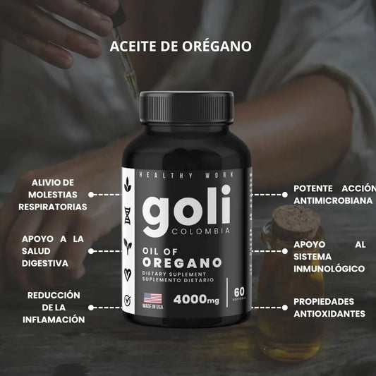 Aceite de oregano Goli