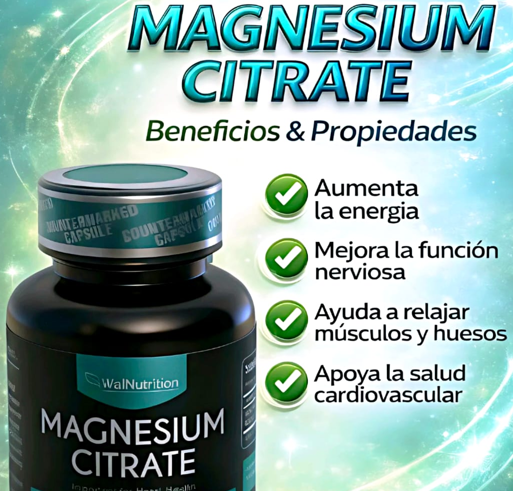 Magnesium Citrate WalNutrition - 900 mg