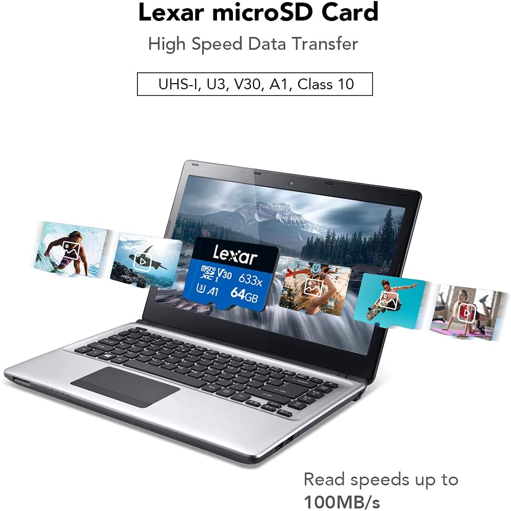 Tarjeta De Memoria Microsd Lexar 64GB