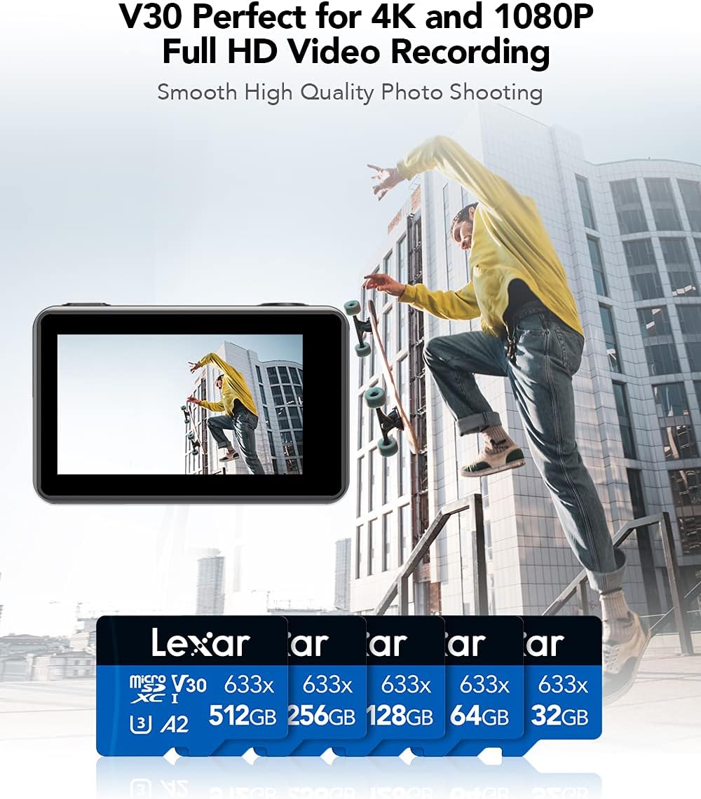 Tarjeta De Memoria Microsd Lexar 64GB