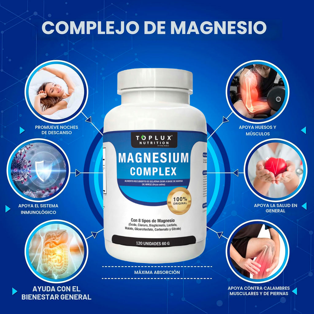 X1 Toplux Nutrition – MAGNESIUM COMPLEX