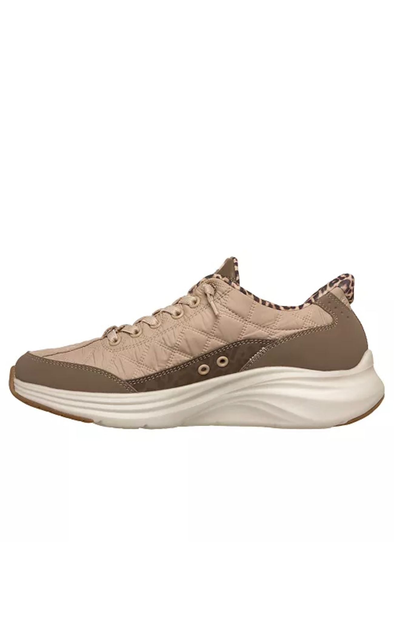 SKECHERS Slip-Ins Women's Contour Foam – Cozy Fit – Leopard Dream Lifestyle Sneakers