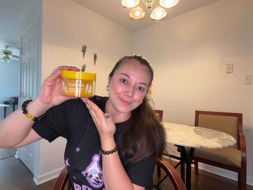 Aloderma Gel de Esencia de Flor de Aloe con Oro de 24 Quilates (7 oz)