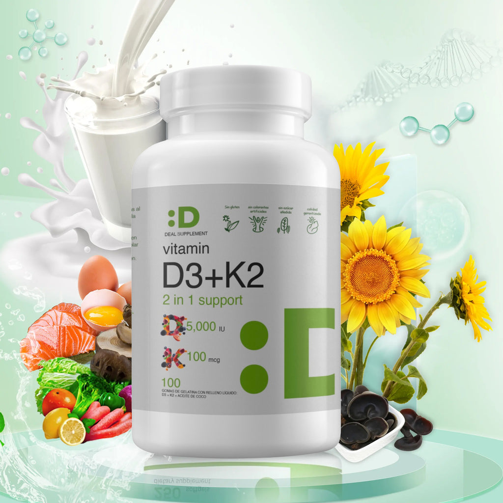 Vitamina D3 + K2 x 100
